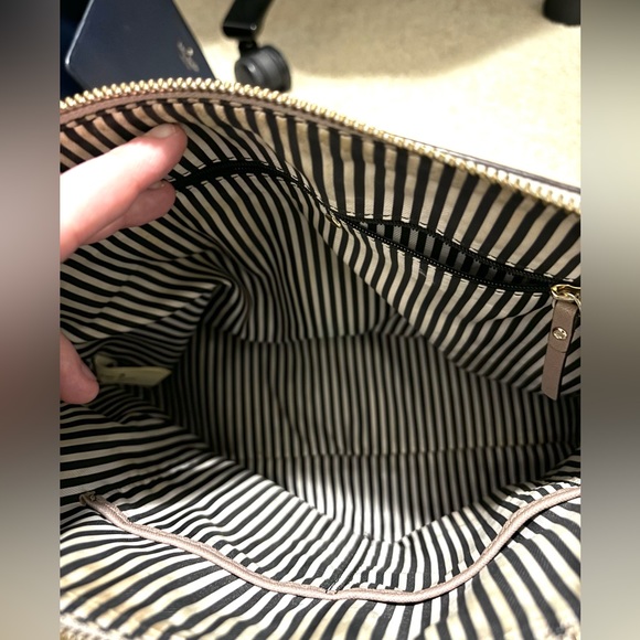 Kate Spade Cameron Street colorblock Dusty Pink/Mauve Crossbody w/ Dust Cover - Picture 9 of 11